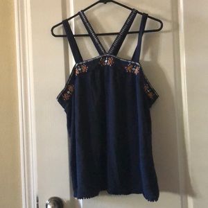 Xhilaration blue top